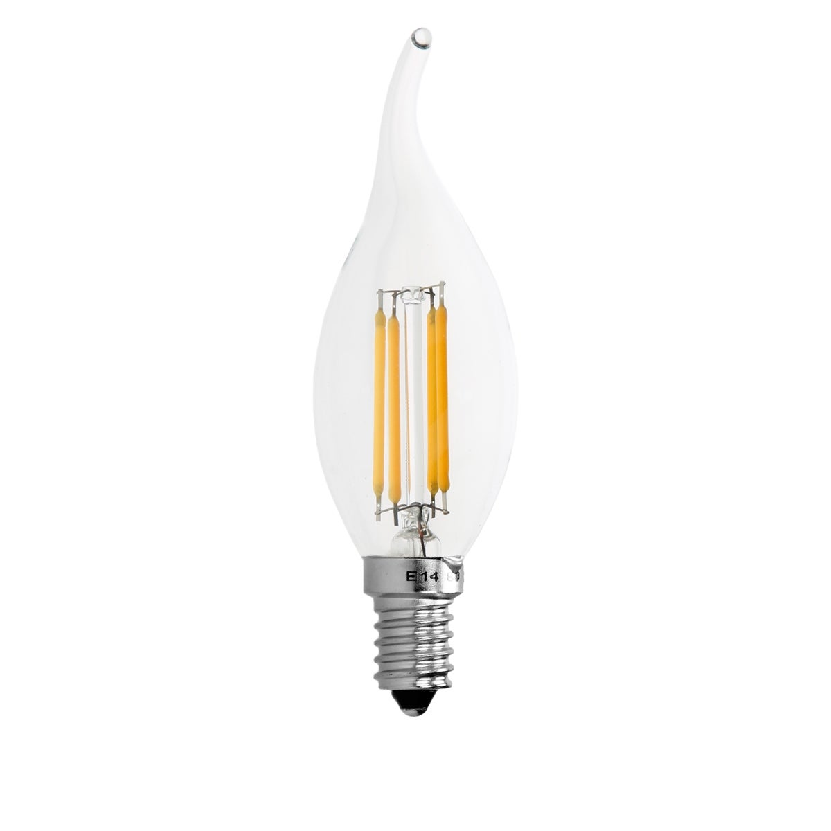SES E14 Lampe 4 W DEL Ultra Basse Consommation Instantané Démarrage Bougie Ampoule 